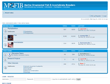 Tablet Screenshot of marinebreeder.org